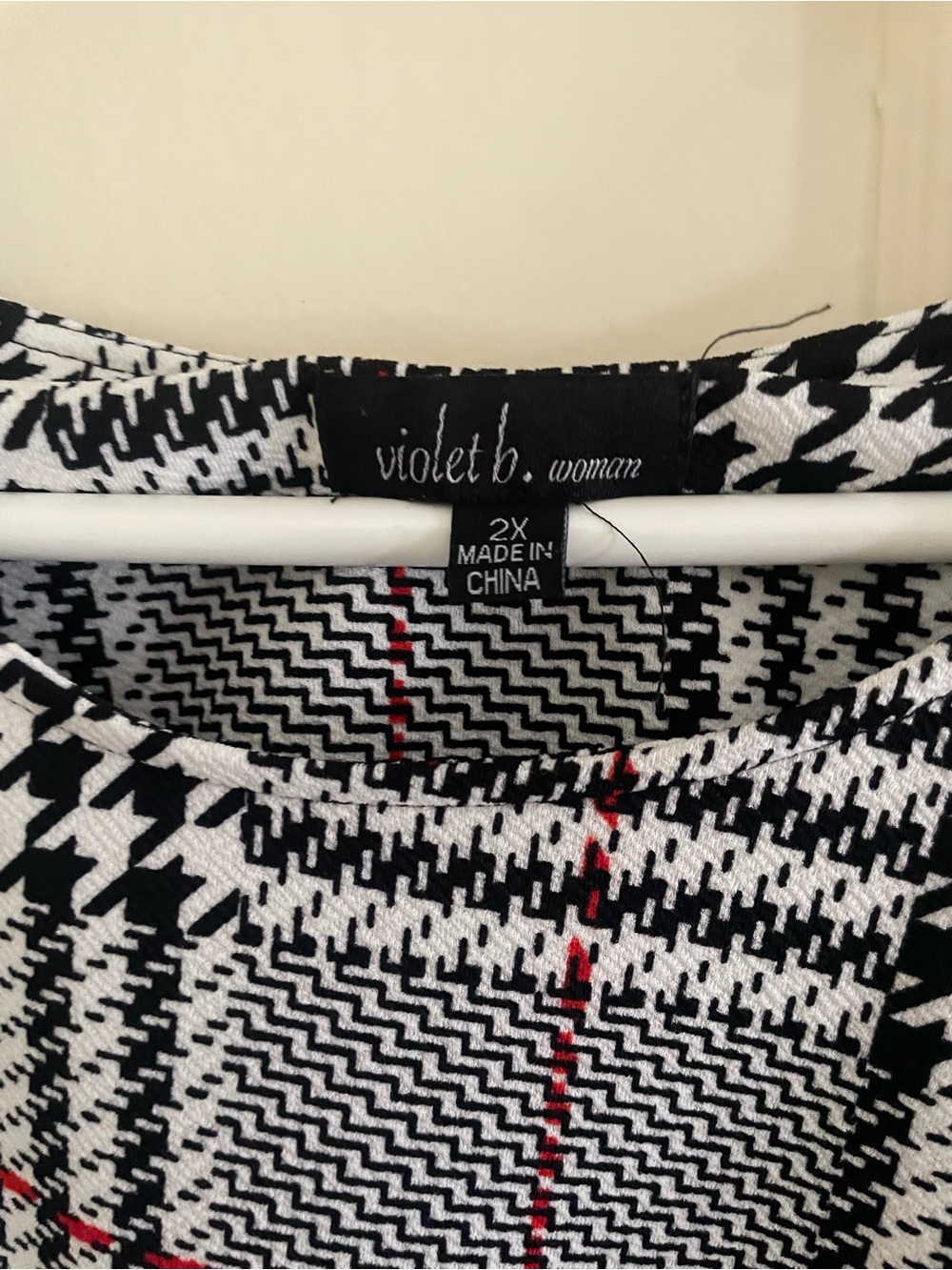 Plaid Dress - Picture 3 of 3